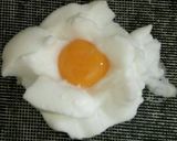 Hình bước làm 4 của món Trứng đám mây