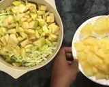 A picture of step 1 of Fruit Salad  #ramadankitayari.