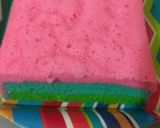 Foto langkah ke 7 dari resep Rainbow cake 2 telur.
