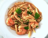 Foto del paso 7 de la receta: Macarrones con langostinos en salsa de soja