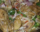 A picture of step 6 of Fried Rice & chicken gravy.