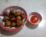 Hình bước làm 3 của món Óc heo chiên giòn !