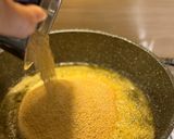 A picture of step 5 of Instant Moong Dal Halwa.