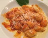 Foto del paso 14 de la receta: Gnocchi con salsa de 4 quesos y Ragú de chorizo