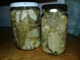 Berenjenas en aceite. Conserva