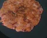A picture of step 5 of Carrot and Beetroot Rava Dosa.
