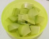 Foto langkah ke 1 dari resep Sayur Bobor Bayam Labu.