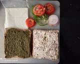 Double cheese Club sandwich recipe step 2 photo