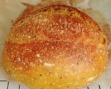 Foto langkah ke 15 dari resep Kunyit Jinten Hitam Sourdough Bread.
