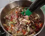 Foto langkah ke 6 dari resep Tumis Daging Sapi Kecap + Saus Tiram.