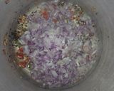A picture of step 4 of Chicken Noodles..