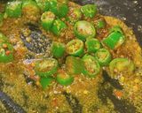 A picture of step 4 of Masala Fried Chillies 🌶️🌶️.
