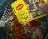 A picture of step 5 of Punjabi maggi magic masala kei Royal kadhi chawal.