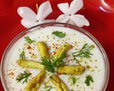 A picture of step 5 of Sev Raita.