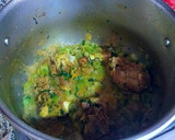 Foto del paso 8 de la receta: Sopa de verduras con pencas de coliflor y jarrete de cordero