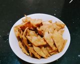 A picture of step 3 of Namak Paray.