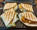 Foto del paso 5 de la receta: Abanico de torta con pollo