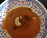 A picture of step 2 of Kesari bath.