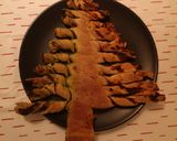 Une image de l'étape 4 de Sapin salé de pâte feuilletée.