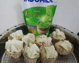 Foto langkah ke 5 dari resep Bolu Kukus Mekar Matcha.