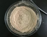 A picture of step 3 of MINI HEART-SHAPED CHOCOLATE CAKE BITES.