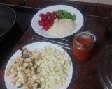 Foto del paso 1 de la receta: Hamburguesa a la plancha con pisto