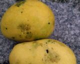 A picture of step 1 of Mango dry fruits shake.