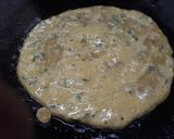 A picture of step 4 of Cucumber Chila / spicy pancakes.