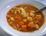 Karfiolleves recept fázis 3 fotója