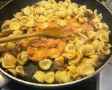 A picture of step 4 of Orecchiette alla Positanese.