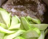 Hình bước làm 6 của món Canh cua rau đay mướp mồng tơi và cà pháo muối xổi mắm tôm