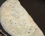 A picture of step 3 of Neer Dosa.