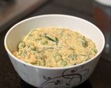 A picture of step 11 of Methi Matar Malai.