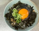 A picture of step 2 of Japanese Raw Egg Rice.