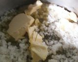 A picture of step 3 of Butter scotch Halwa.