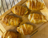 Foto del paso 4 de la receta: Croissants de chocolate blanco y lacasitos en Airfryer