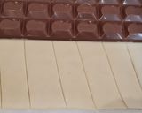 Foto del paso 3 de la receta: Trenza de hojaldre y chocolate en tableta