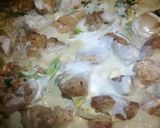 Foto del paso 5 de la receta: Mollejas al puerro y crema