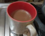A picture of step 8 of Tandoori chai.