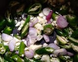 Foto langkah ke 2 dari resep #74. Sayur tempe tahu cabe ijo.