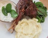 A picture of step 2 of Australian Lamb shank.