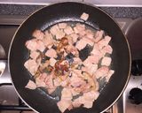 A picture of step 1 of Kid's Bacon Pasta Carbonara.