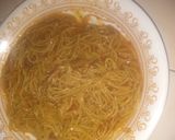 A picture of step 3 of Spaghetti.