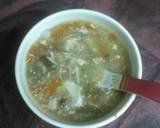 Healthy egg chicken soup recipe step 6 photo