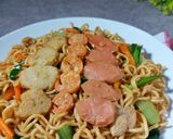 Foto langkah ke 9 dari resep Mie Goreng Panjang Umur.