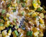 Foto del paso 3 de la receta: Zucchini revuelto con huevo a la chapa
