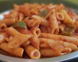 A picture of step 5 of Desi Pasta.