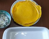 Foto del passaggio 5 della ricetta Crespelle salate (versione con e senza glutine, latte)