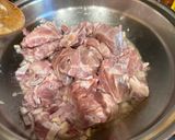 A picture of step 1 of Spicy Pork Kaldereta.