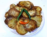 A picture of step 13 of Potato Chips|British Street-food|Homemade Recipes.